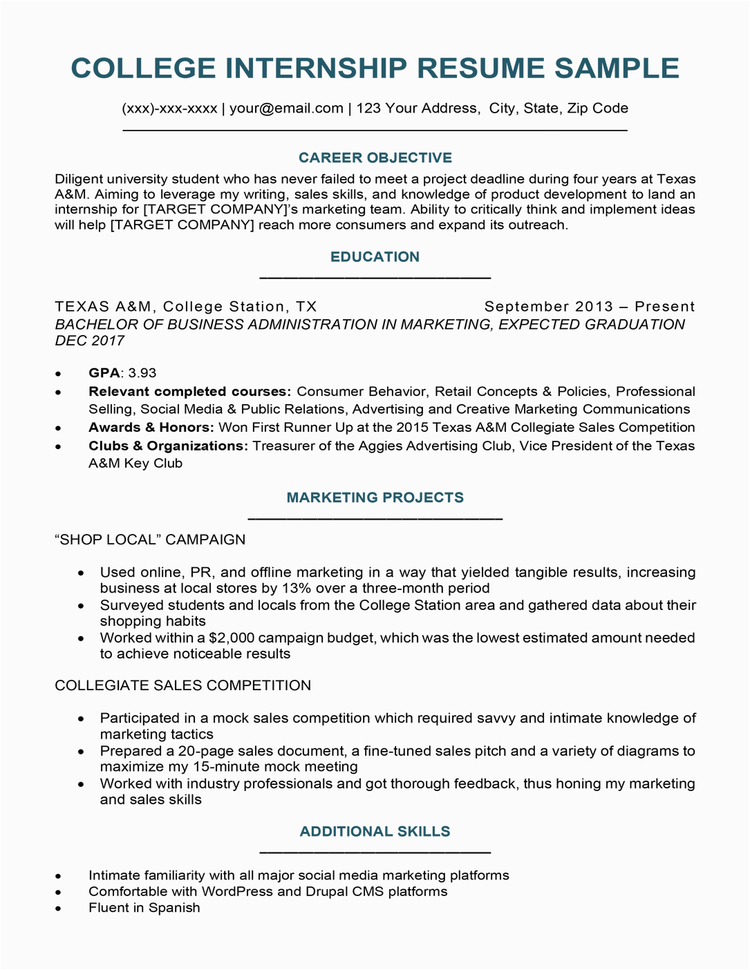 Student Resume for College Applications Sample College Student Resume Sample & Writing Tips Student Resume for College Applications Sample College Student Resume Sample & Writing Tips