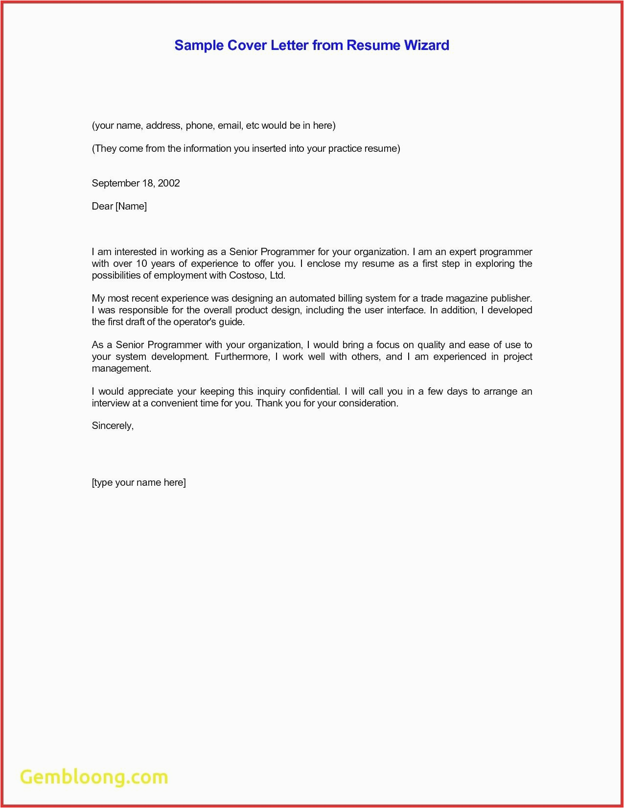 Email Resume and Cover Letter Sample Email Cv Cover Letter Template