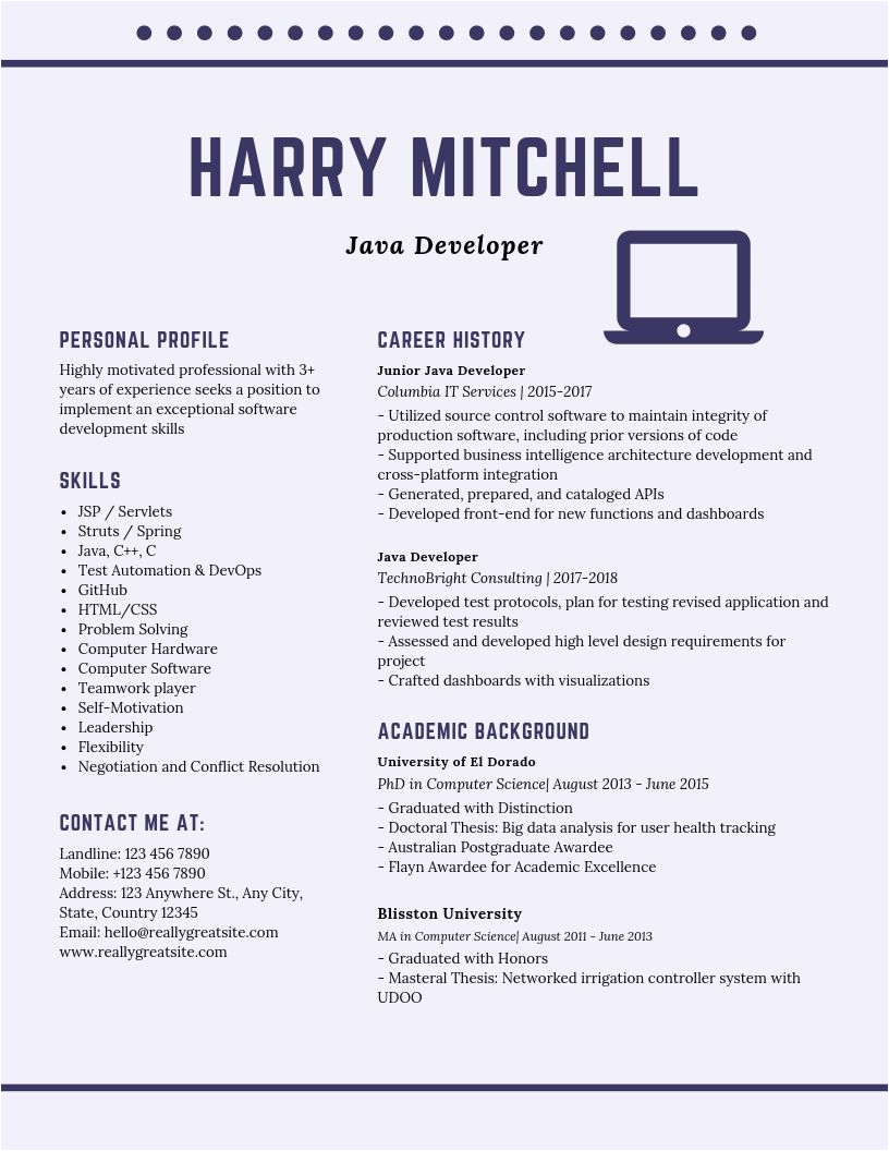 Junior Java Developer Resume Sample Pdf Junior Java Developer Resume Sample Popular Resume Junior Java Developer Resume Sample Pdf Junior Java Developer Resume Sample Popular Resume