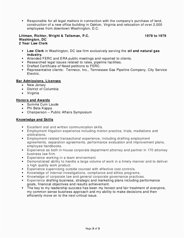 Labor and Employment attorney Resume Sample Stephen H Joseph Resume Labor and Employment