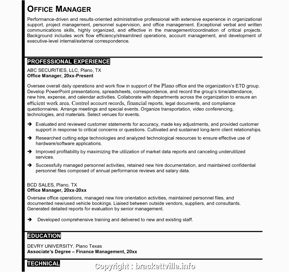 Law Firm Office Manager Resume Sample Professional Law Fice Manager Resume Unique Sample
