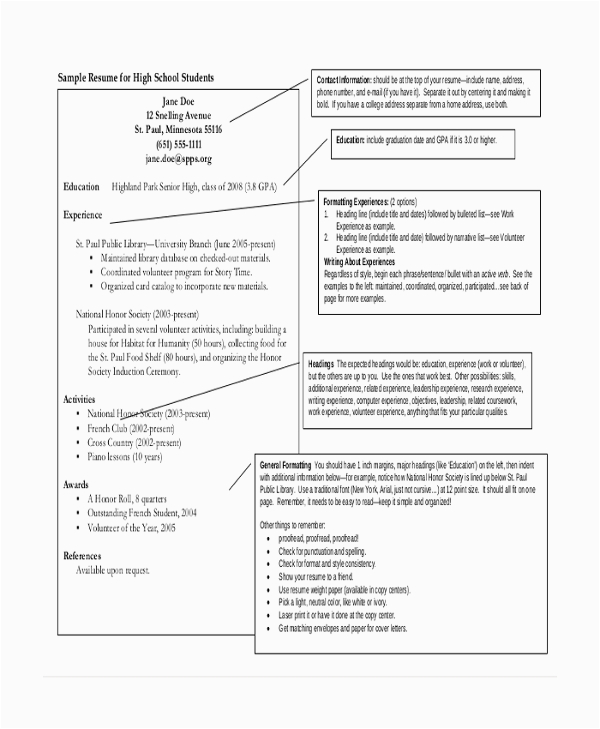 Resume Samples for College Students Pdf Free 8 Sample College Student Resume Templates In Pdf