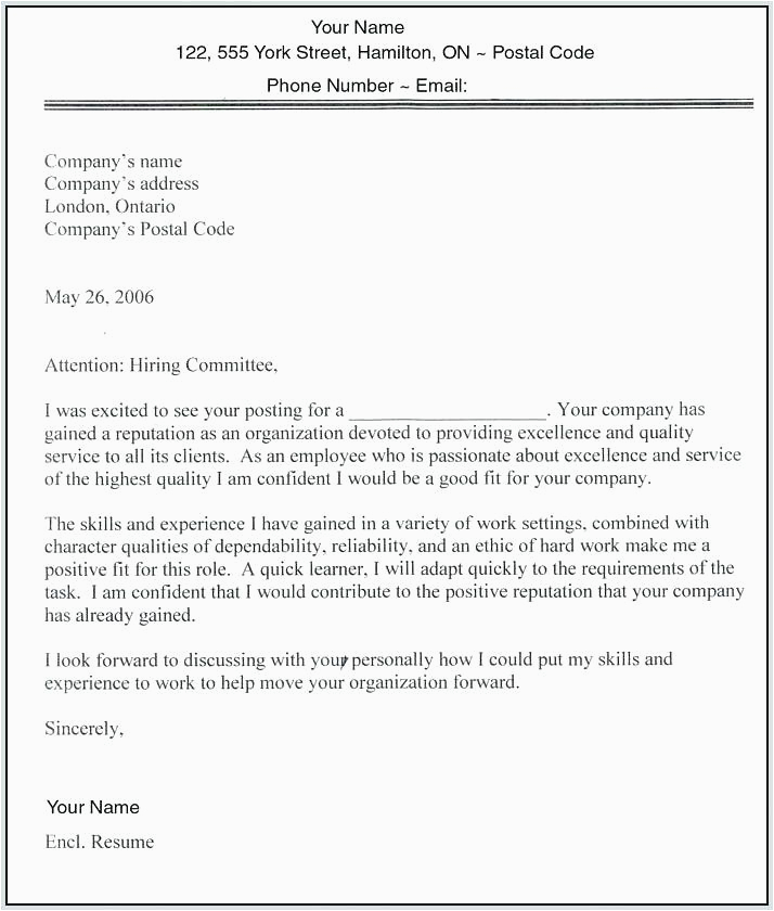 Sample Cover Letter format for Resume 12 13 Free Samples Of Cover Letters for Resumes