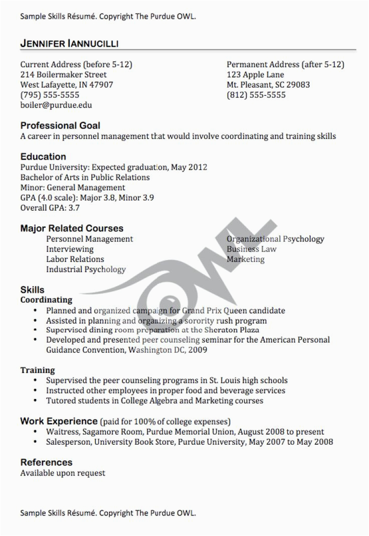 Sample Of Skills and Interest In Resume Sample Resume Skills Free Resume Sample