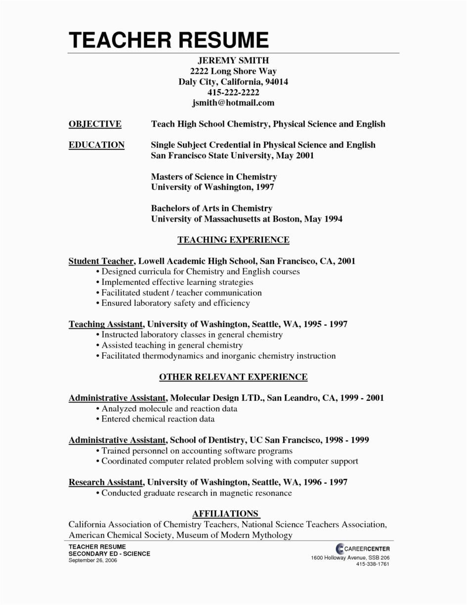 Sample Resume for Experienced assistant Professor In Engineering College Sample Resume for assistant Professor In Engineering