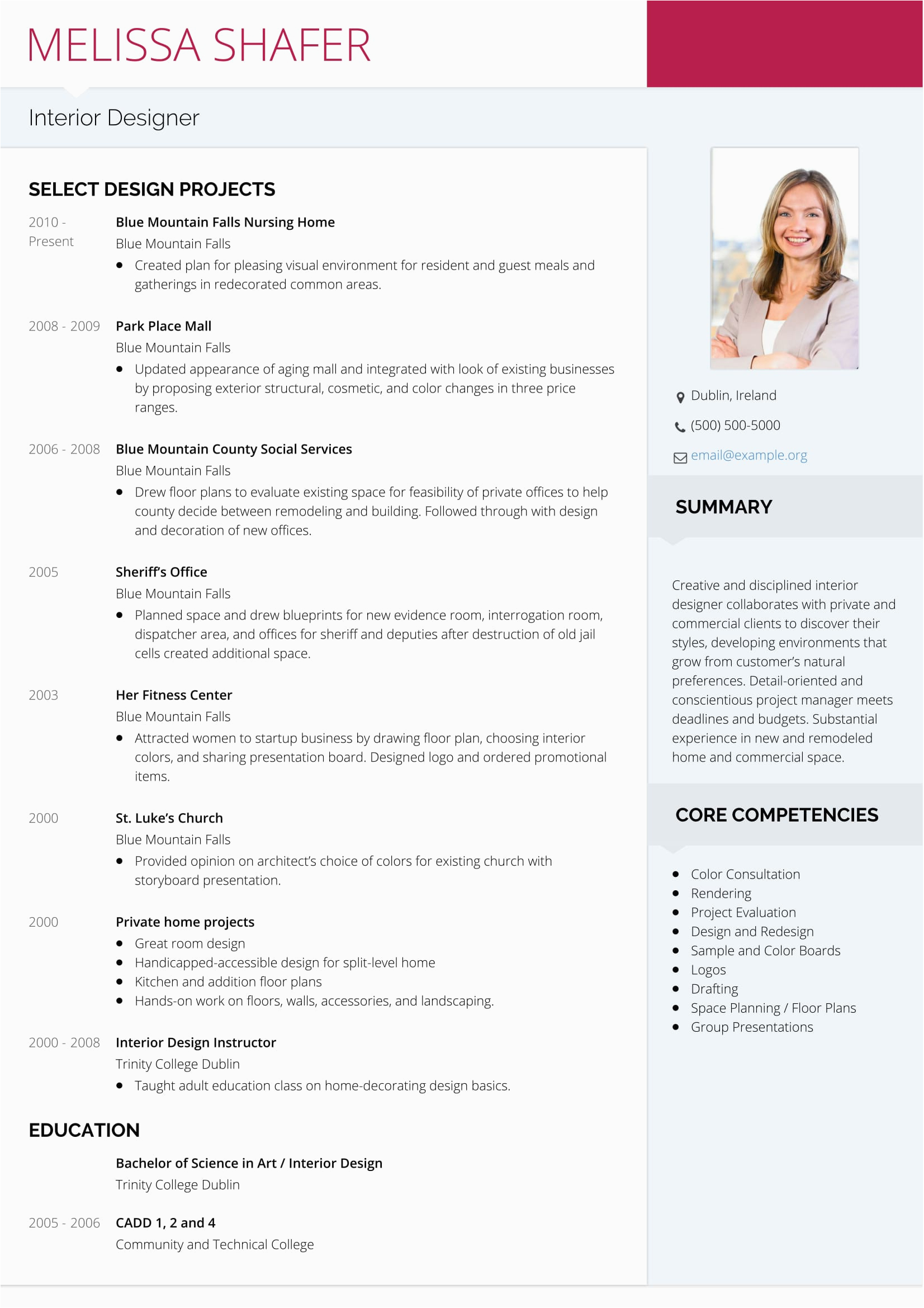 Sample Resume for Interior Designer Fresher Web Designer Fresher Resume Pdf