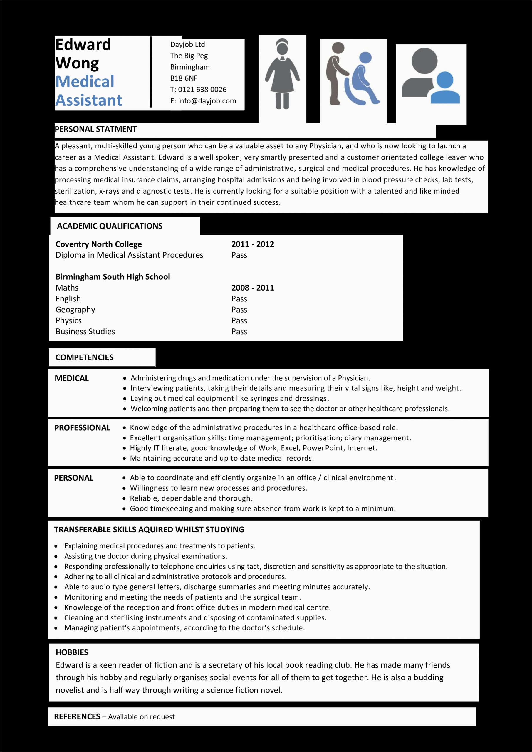 Sample Resume for Medical assistant with Experience Medical assistant Resume without Experience