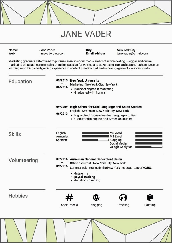 Sample Resume if You Never Had A Job How to Write A Resume if I Have Never Had A Job Quora