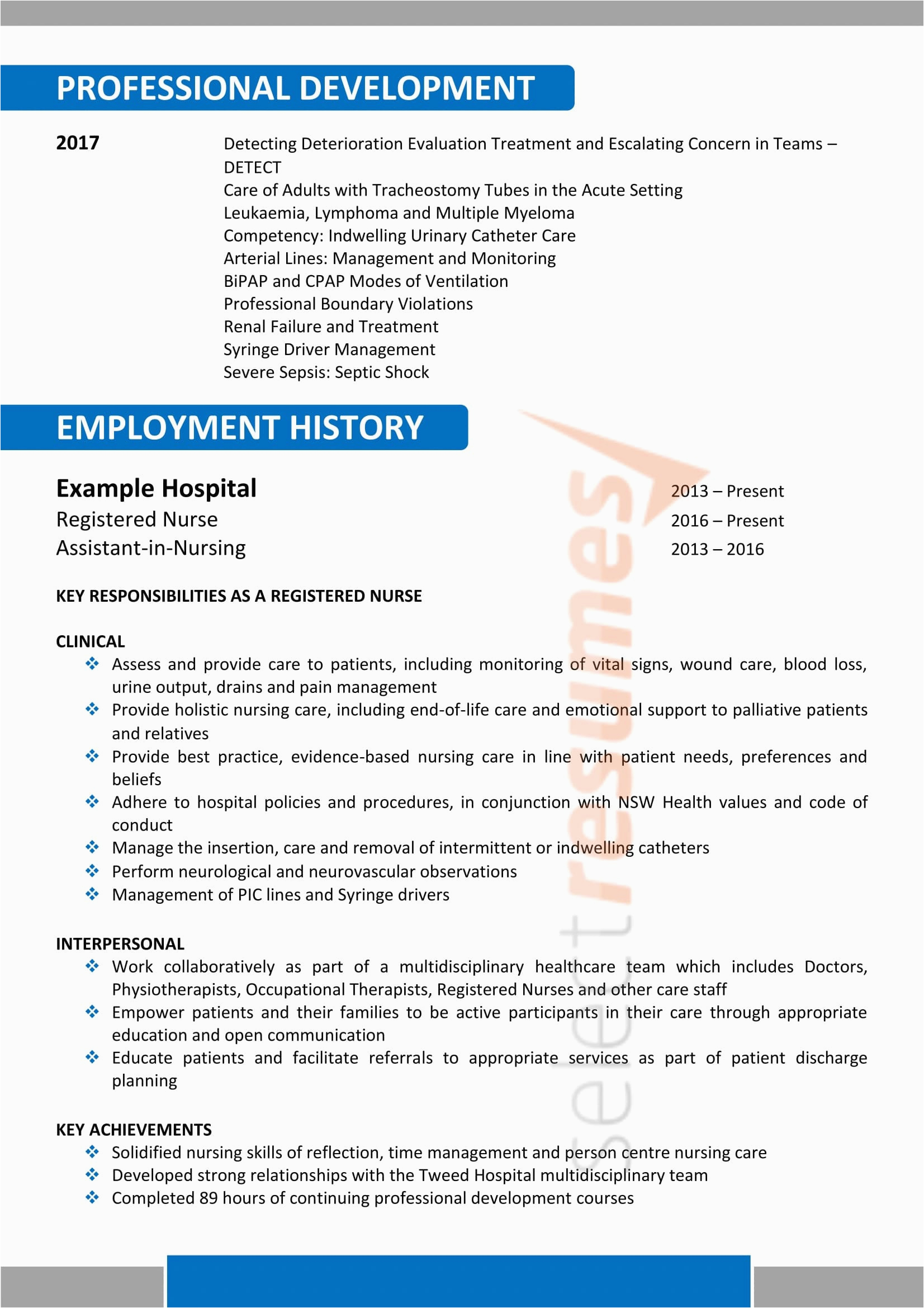 Sample Resume Of assistant In Nursing Aged Care Nursing Age Care Design 183 Select Resumes