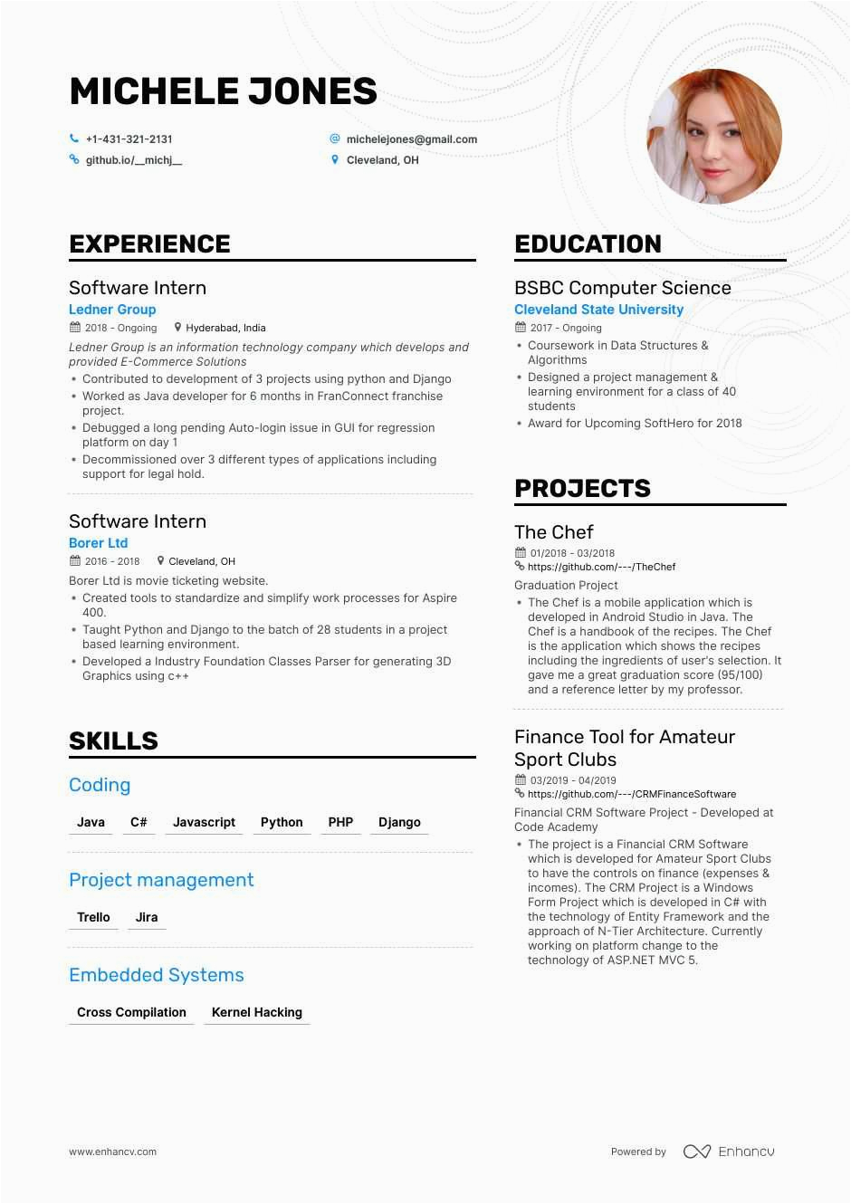 Sample Resume software Engineer Entry Level top Entry Level software Engineer Resume Examples