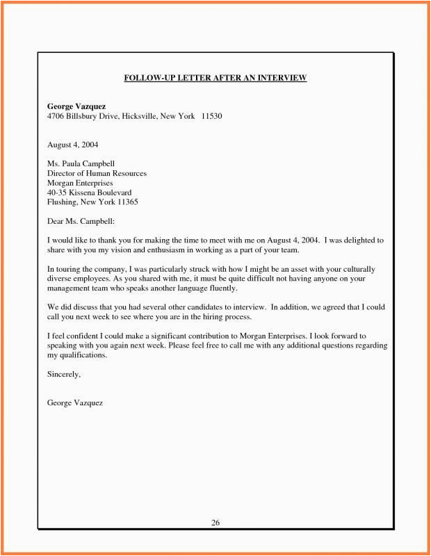 After Resume Follow Up Email Samples Sample Follow Up Email after Interview Status