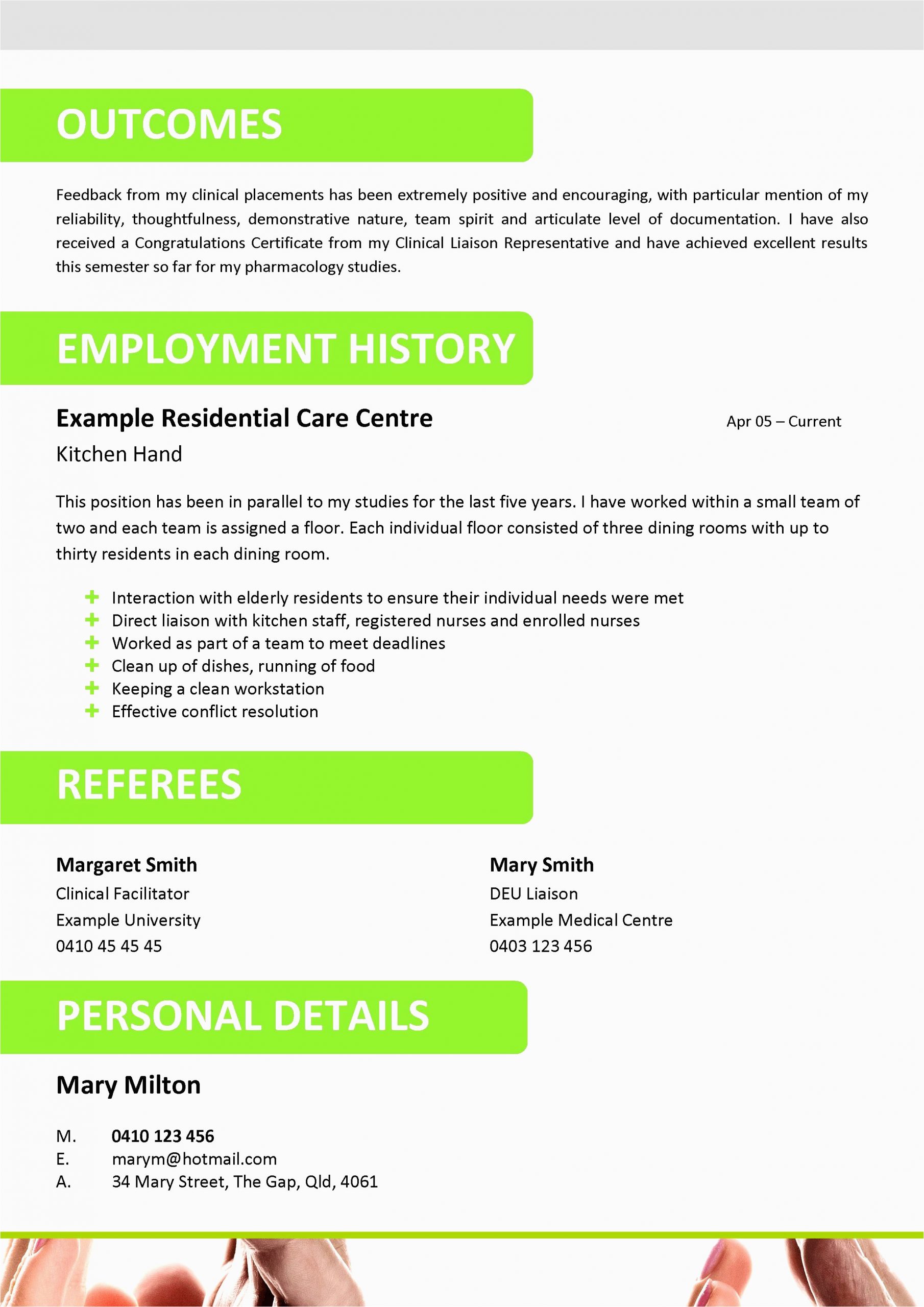 Aged Care Resume Sample No Experience 12 13 Cover Letter for Aged Care Worker