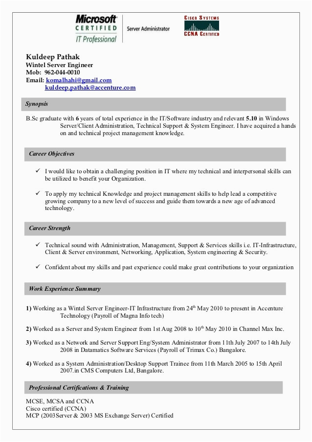 Ccna Fresher Resume Sample Free Download Examples and Templates Of Written Reports for Students