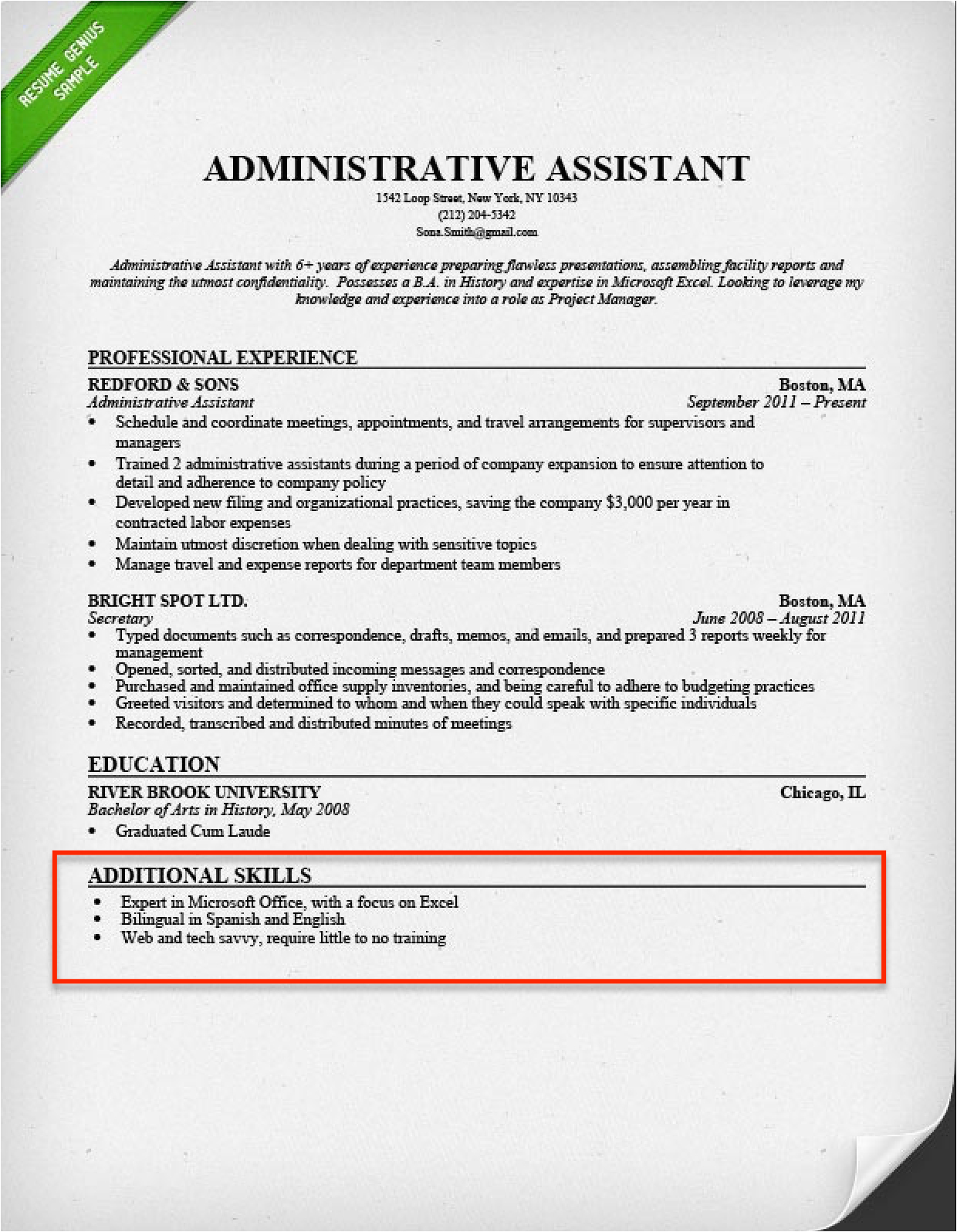 List Of Computer Skills Resume Sample Sample Resume with Puter Skills Section How to Write