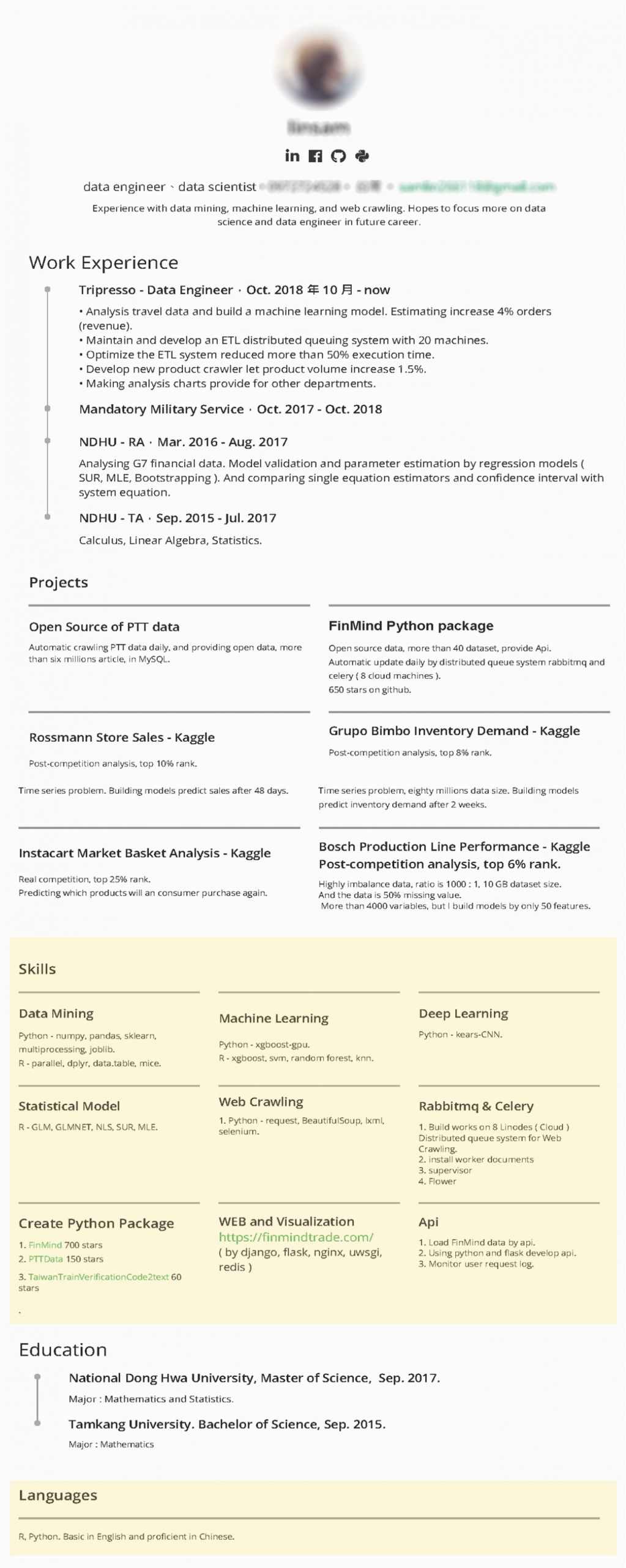 Machine Learning Sample Resume for Freshers Machine Learning Resume How to Build A Strong Ml Resume