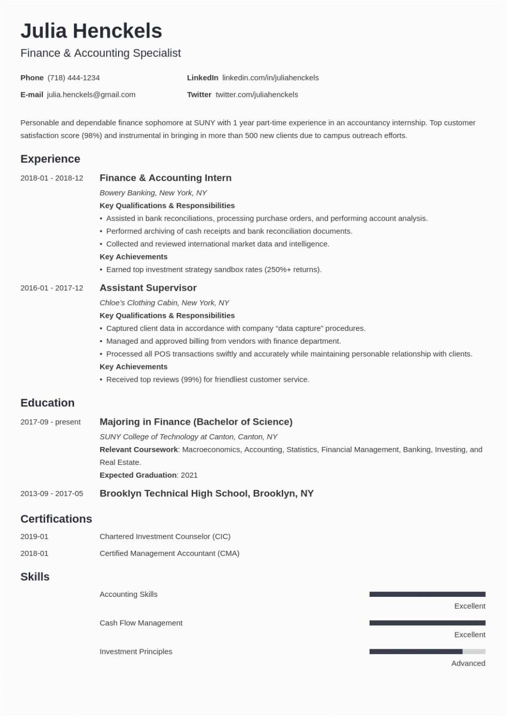 Resume Samples for On Campus Jobs 7 Cool College Resume Builder Media Examples