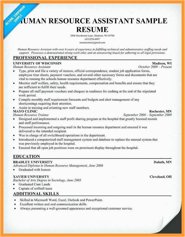Sample Functional Resume for Human Resource Manager 9 10 Human Resources Functional Resume