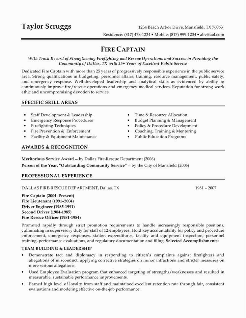 Sample Resume for Fire and Safety Officer 12 13 Public Safety Officer Resume Loginnelkriver
