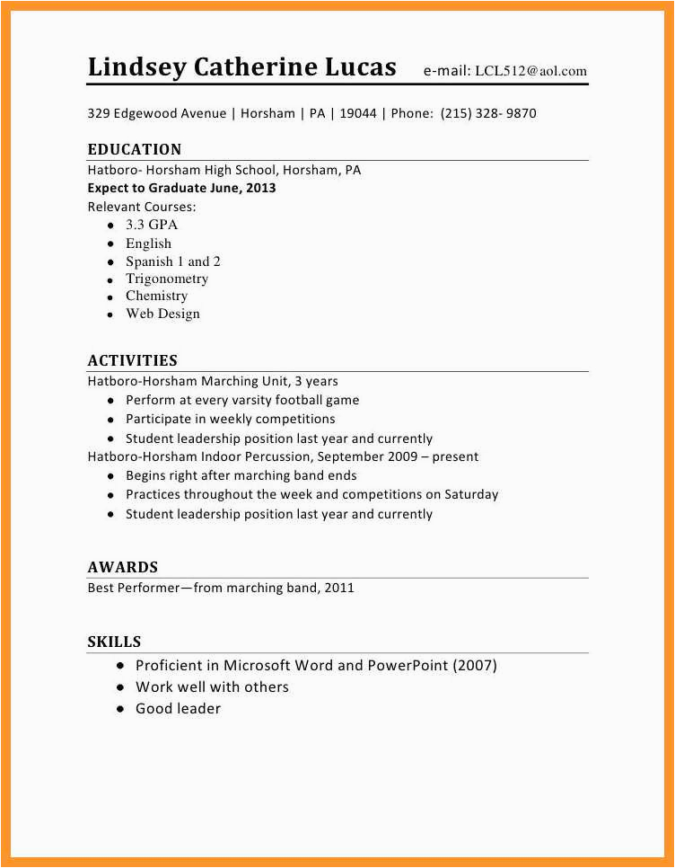 Sample Resume for First Time Job Seeker No Experience 12 13 Resume Sample for First Time Job Seeker