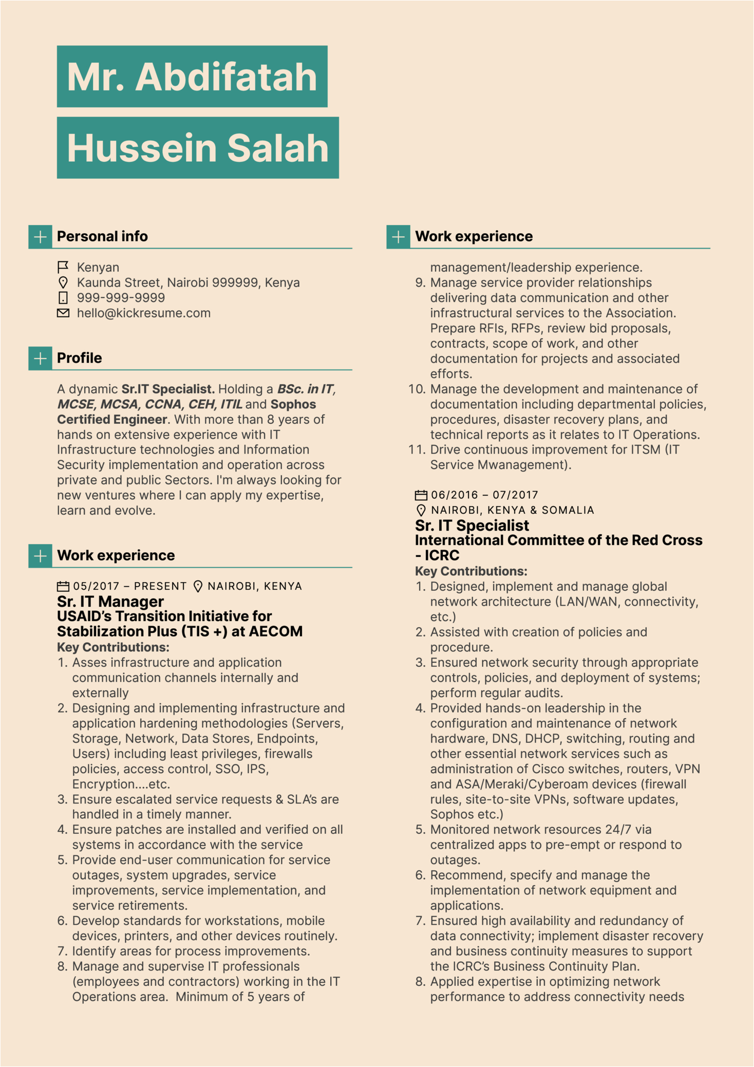 Sample Resume for It Manager Position Resume Examples by Real People It Manager Resume Sample