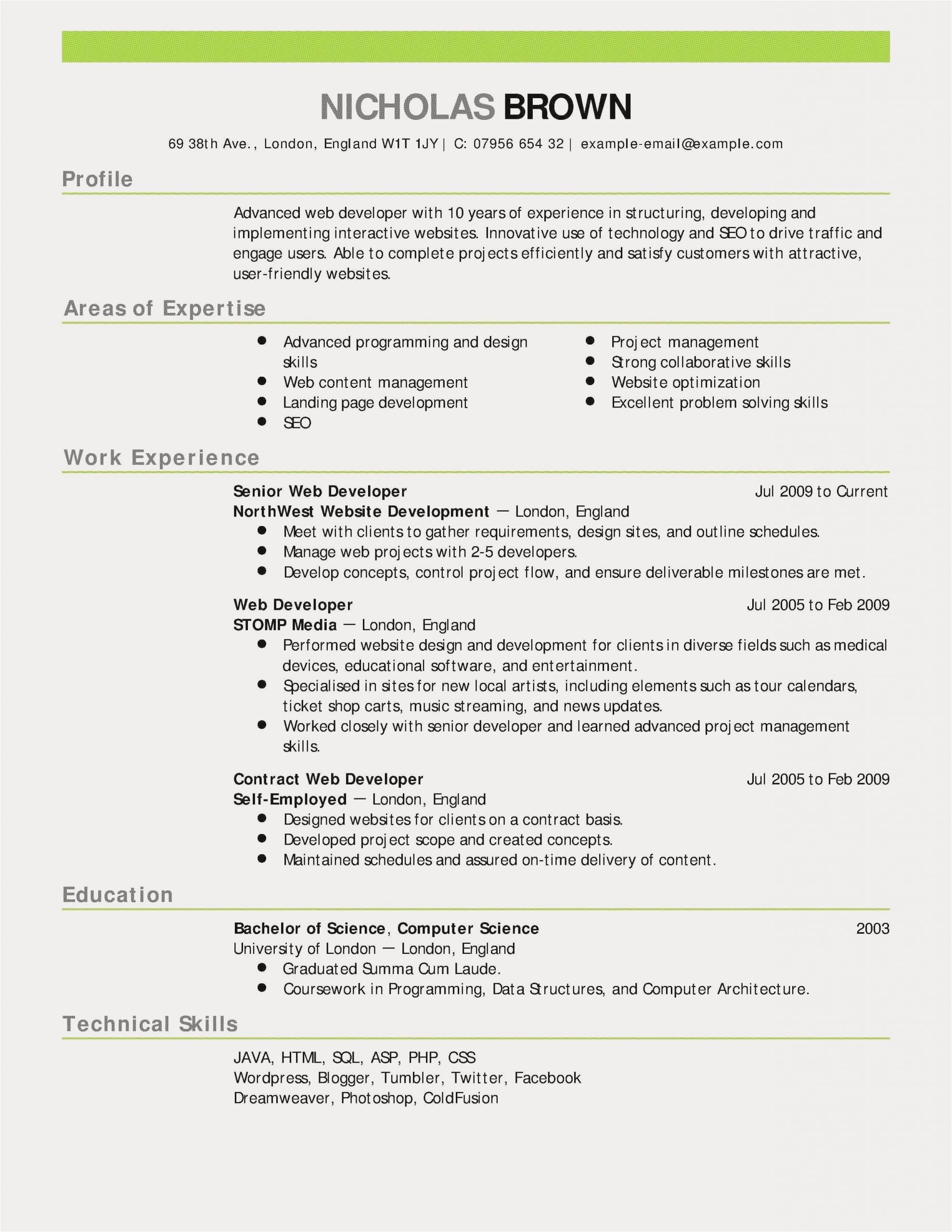 Sample Resume for Java Developer Fresher Sample Resume for Java Developer Fresher Inspirational