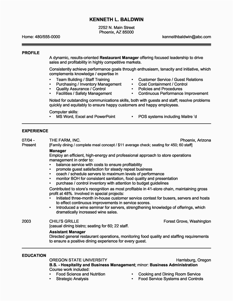 Sample Resume for Kfc Team Member Sample Resume for Kfc Team Member Job Description