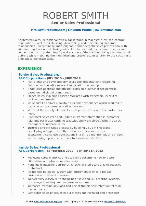 Sample Resume for Senior Sales Professional Sales Professional Resume Samples Sample Resume for Senior Sales Professional Sales Professional Resume Samples