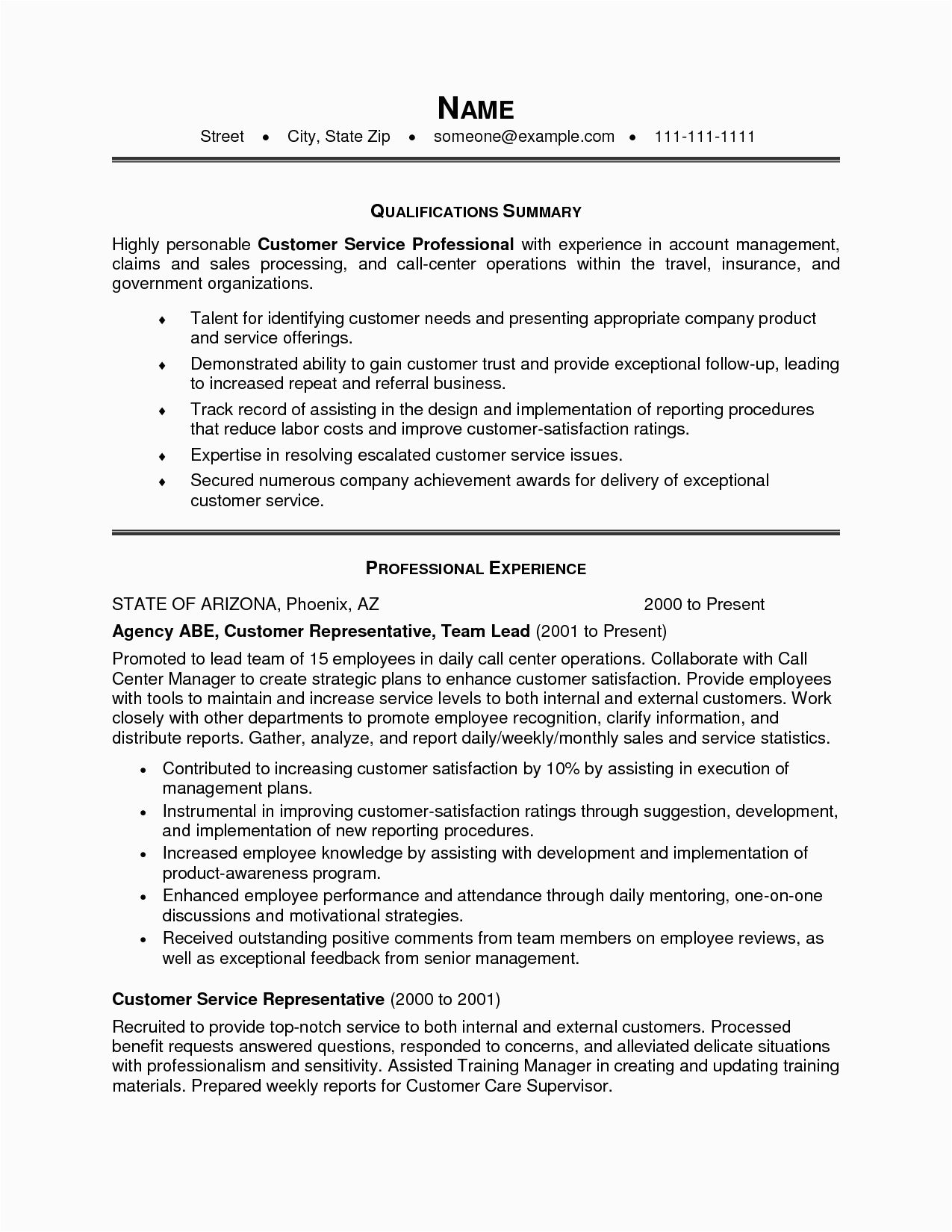 Sample Resume Summary Statements About Experience Resume Summary Examples