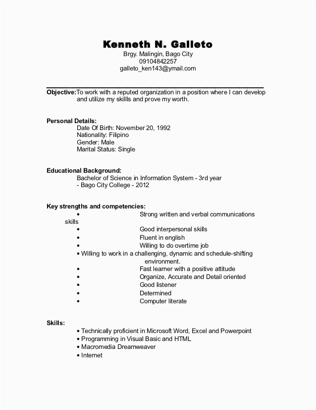 Sample Resume while Still In College Sample Resume for College Students Still In School