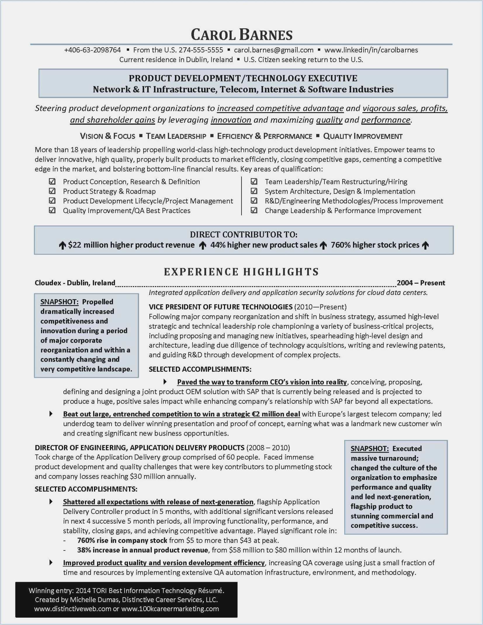 Sample Resume with Agile Experience for Testing Five Simple but