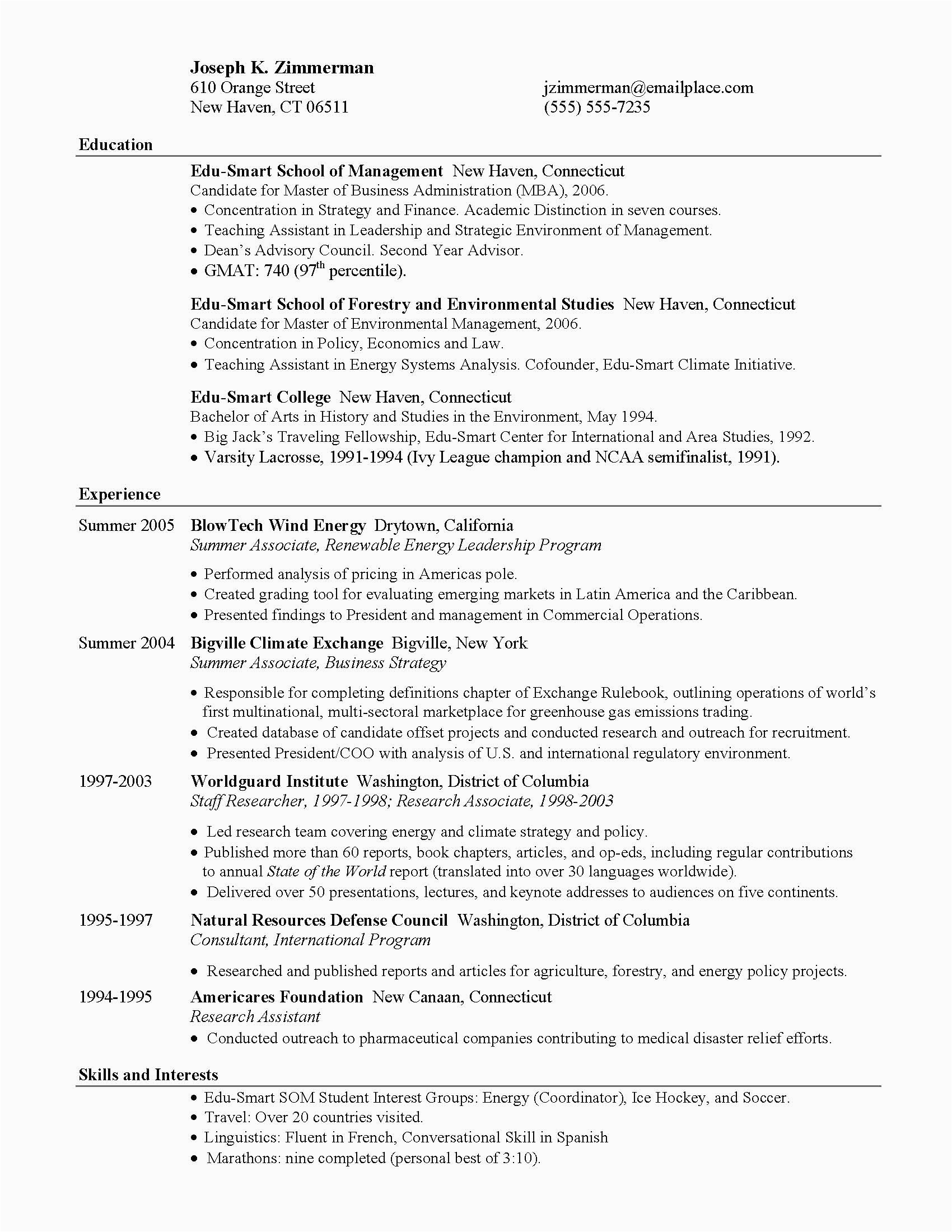Sample Resume with associates Degree Listed Global Cv and Curriculum Vitae Services