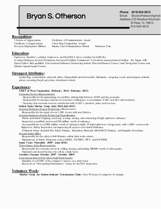 Sample Resume with Awards and Recognition Resume Sample Awards and Recognition