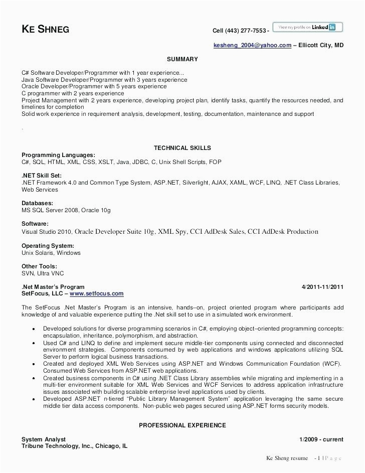 Tableau Sample Resumes for 3 Years Experience 3 Year Experience Resume format Resume Templates