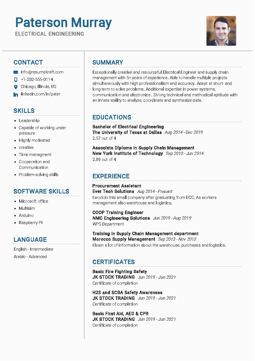 Resume Samples for Electronics and Communication Engineers Electrical Engineering Resume Sample Resumekraft