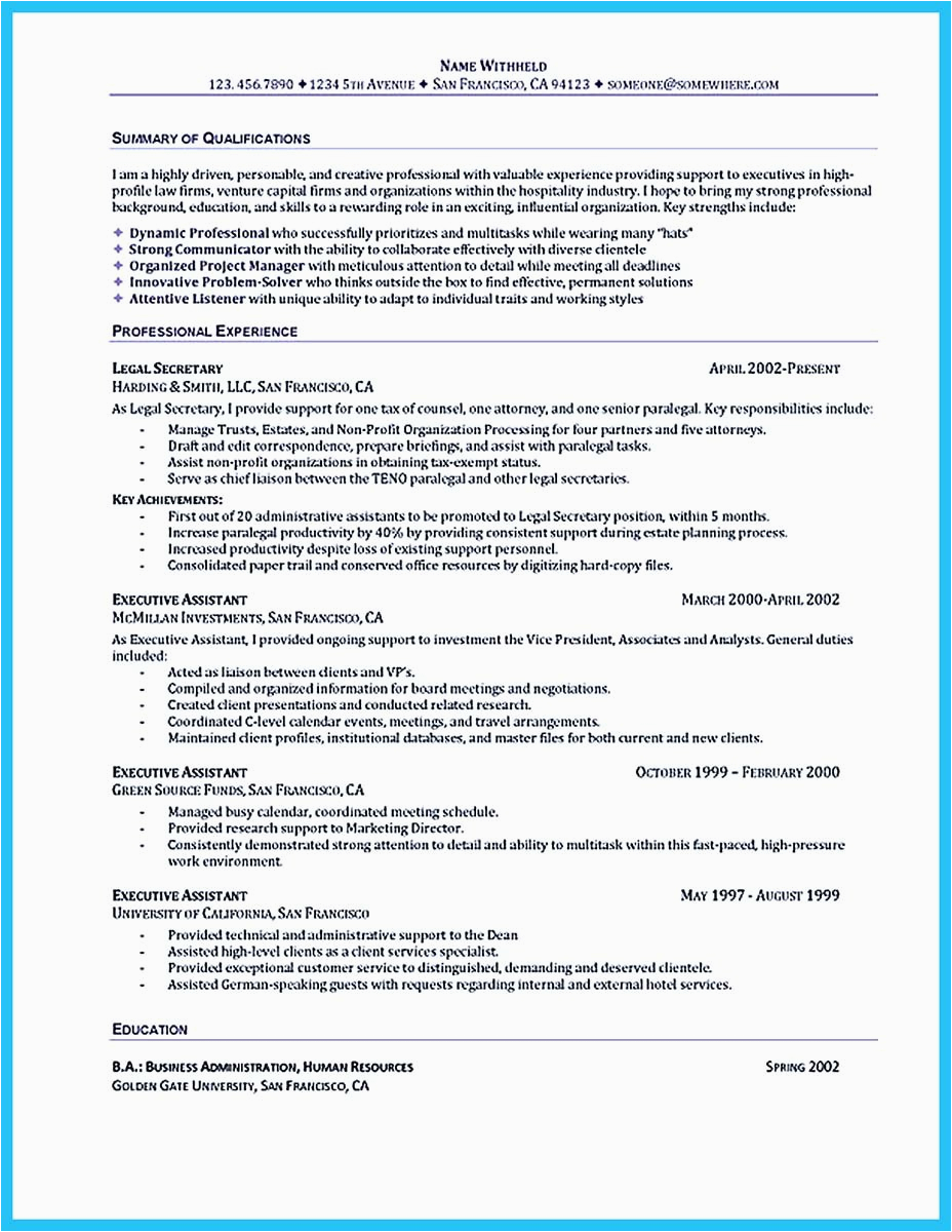Sample Functional Resume for Administrative assistant Best Administrative assistant Resume Sample to Get Job soon
