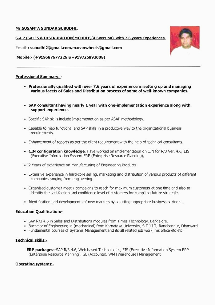 Sample Resume for 5 Years Experience Resume format for 5 Years Experience In Accounting