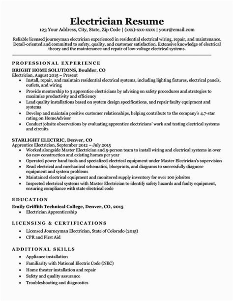 Sample Resume for assistant Professor In Electrical Engineering [pdf] Sample Resume for Experienced Electrical Maintenance