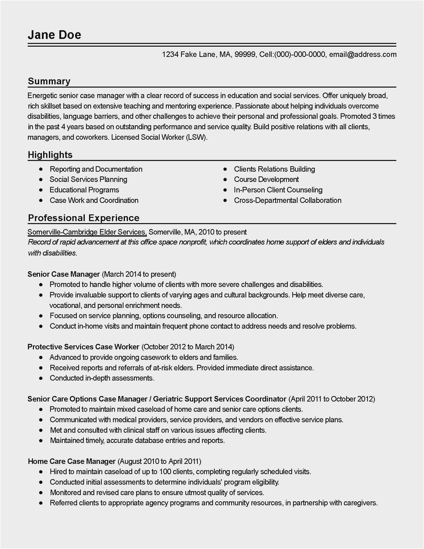 Sample Resume for Direct Support Professional Direct Support Professional Resume New 58