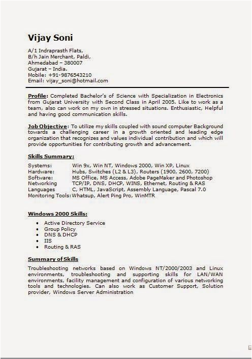 Sample Resume for L2 Support Engineer L2 Support Engineer Resume Best Resume Examples