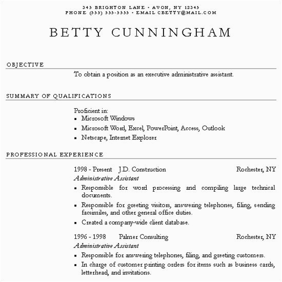 Sample Resume for someone with Little Job Experience Sample Resume for someone with Little Experience