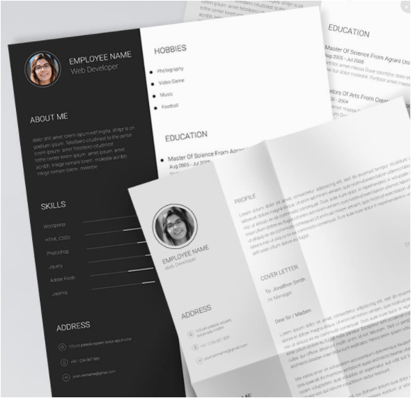 Sample Resume format Ready to Edit Free Editable Print Ready Resume Cv Template Psd Titanui