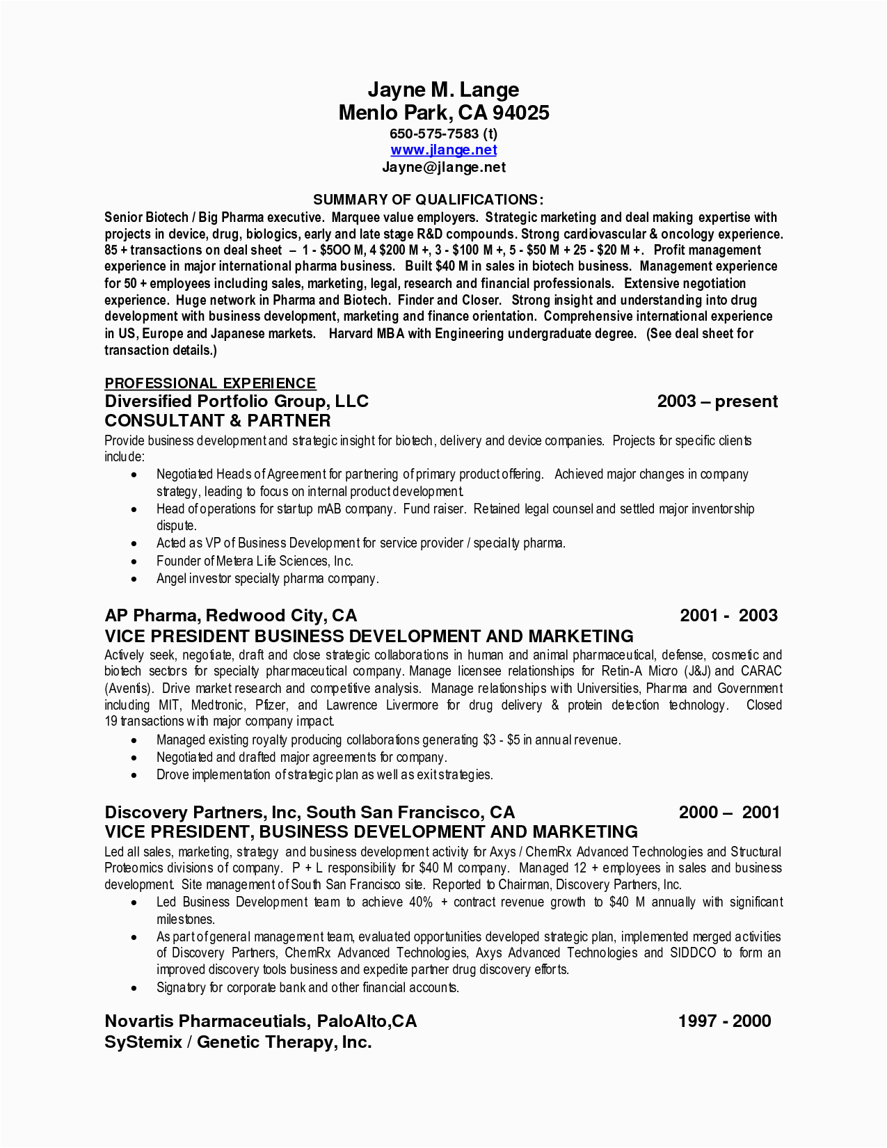 Sample Resume with Summary Of Qualifications format Best Summary Of Qualifications Resume for 2016