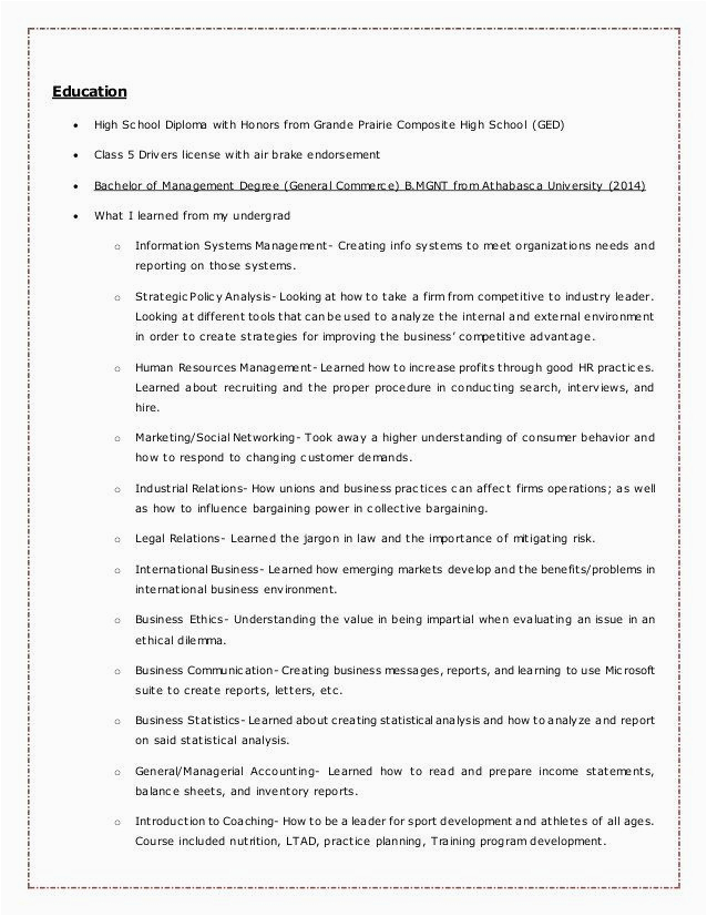 Sample Resume without High School Diploma High School Diploma Resume Lovely Resume 1 In 2020