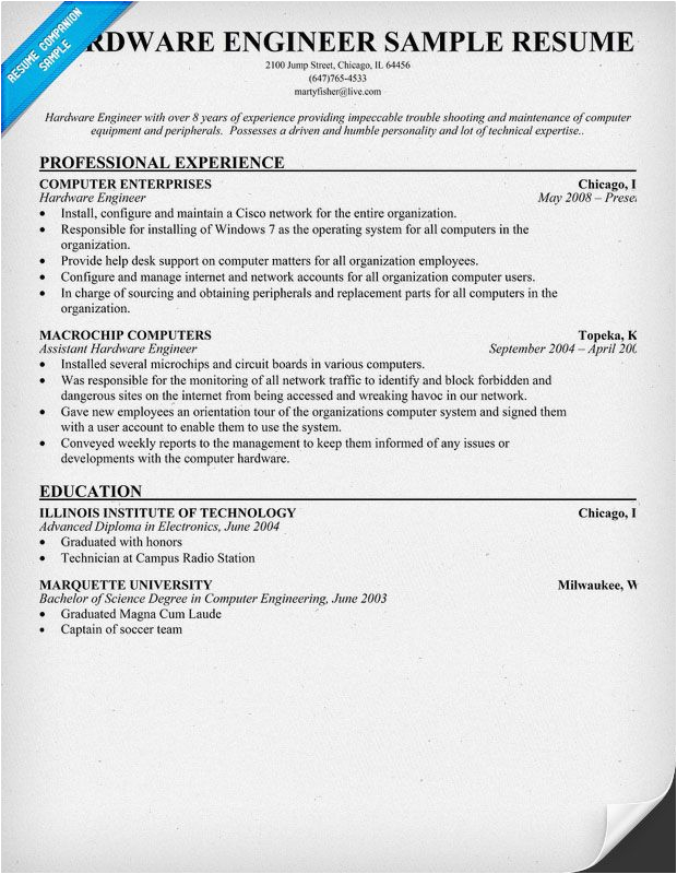 Electronics Hardware Design Engineer Resume Sample Hardware Engineer Resume Resume Panion Electronics Hardware Design Engineer Resume Sample Hardware Engineer Resume Resume Panion