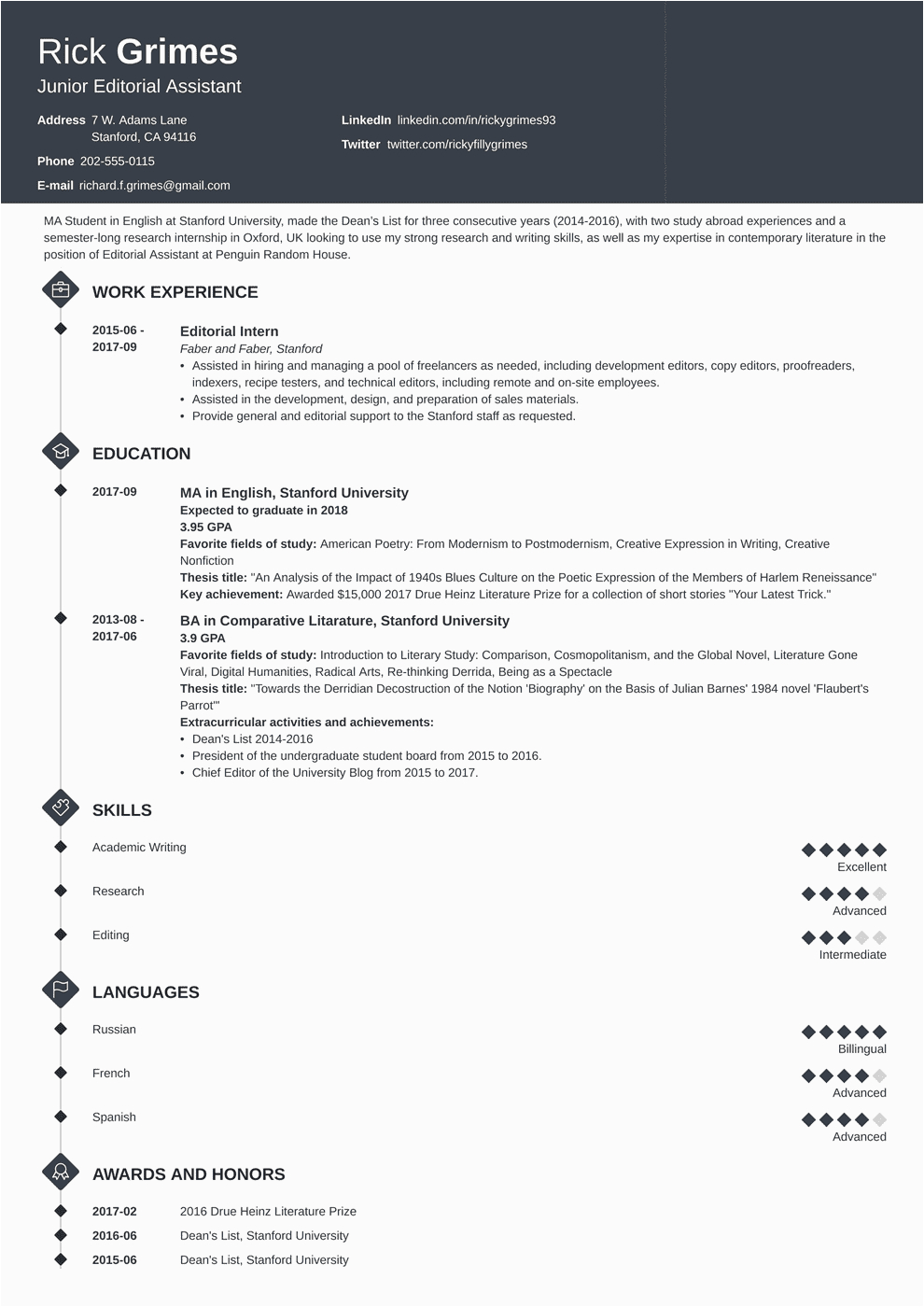 Entry Level It Resume Examples and Samples 20 Entry Level Resume Examples Templates & How to Tips