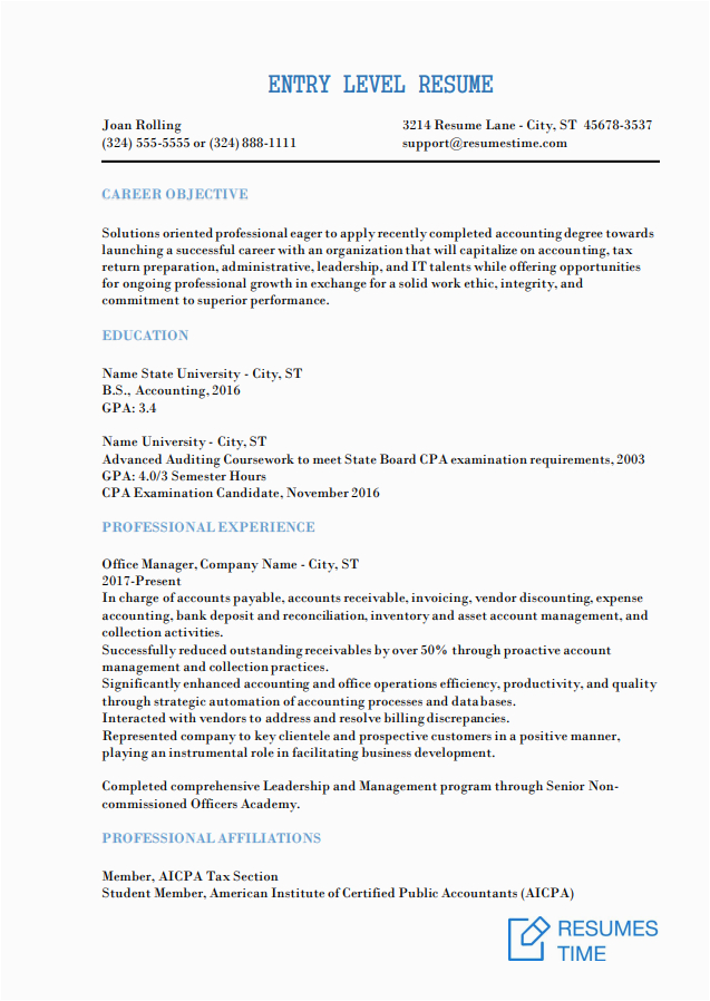 Entry Level It Resume Examples and Samples Entry Level Resume Samples Examples Template to Find the