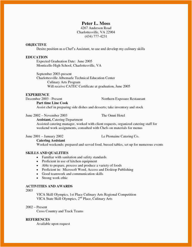 Expected Graduation Date On Resume Sample 8 9 Expected Graduation Date On Resume