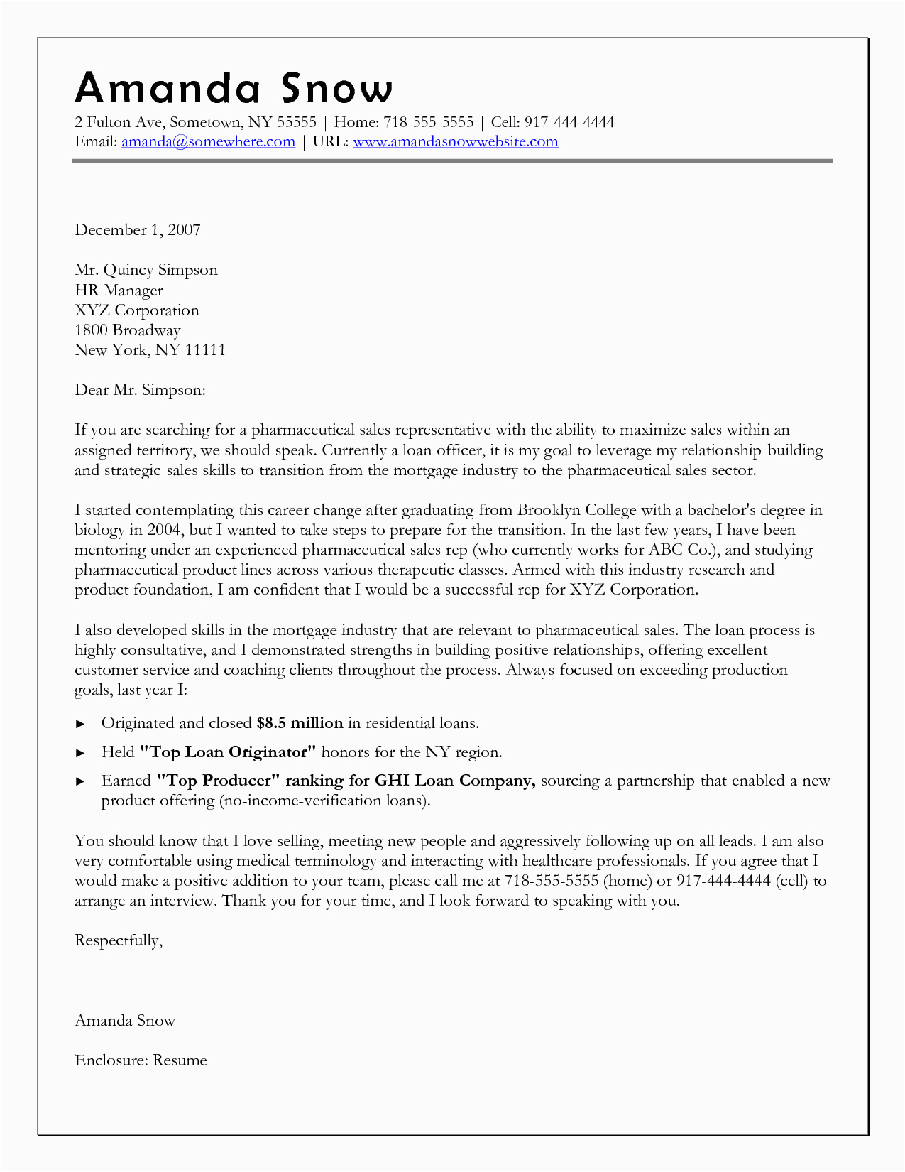 Sample Career Change Resume Cover Letter 10 Sample Of Career Change Cover Letter