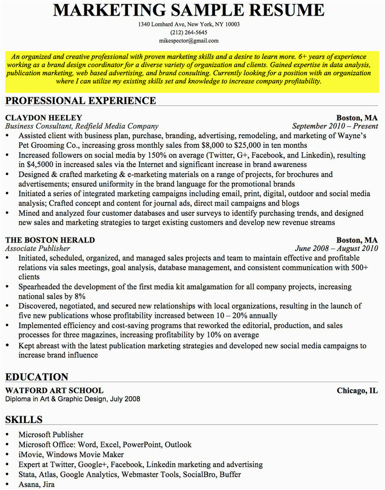 Sample Career Objectives Examples for Resumes How to Write A Career Objective A Resume