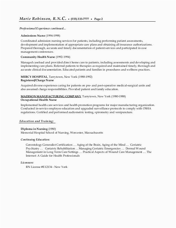 Sample Career Objectives for Nursing Resumes Nursing Resume Objective Statement Examples Unique Sample